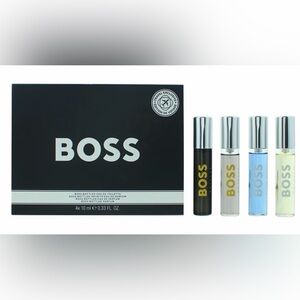 Hugo Boss Men's Mini Travel Size - 4pc Gift Set - 10 ml